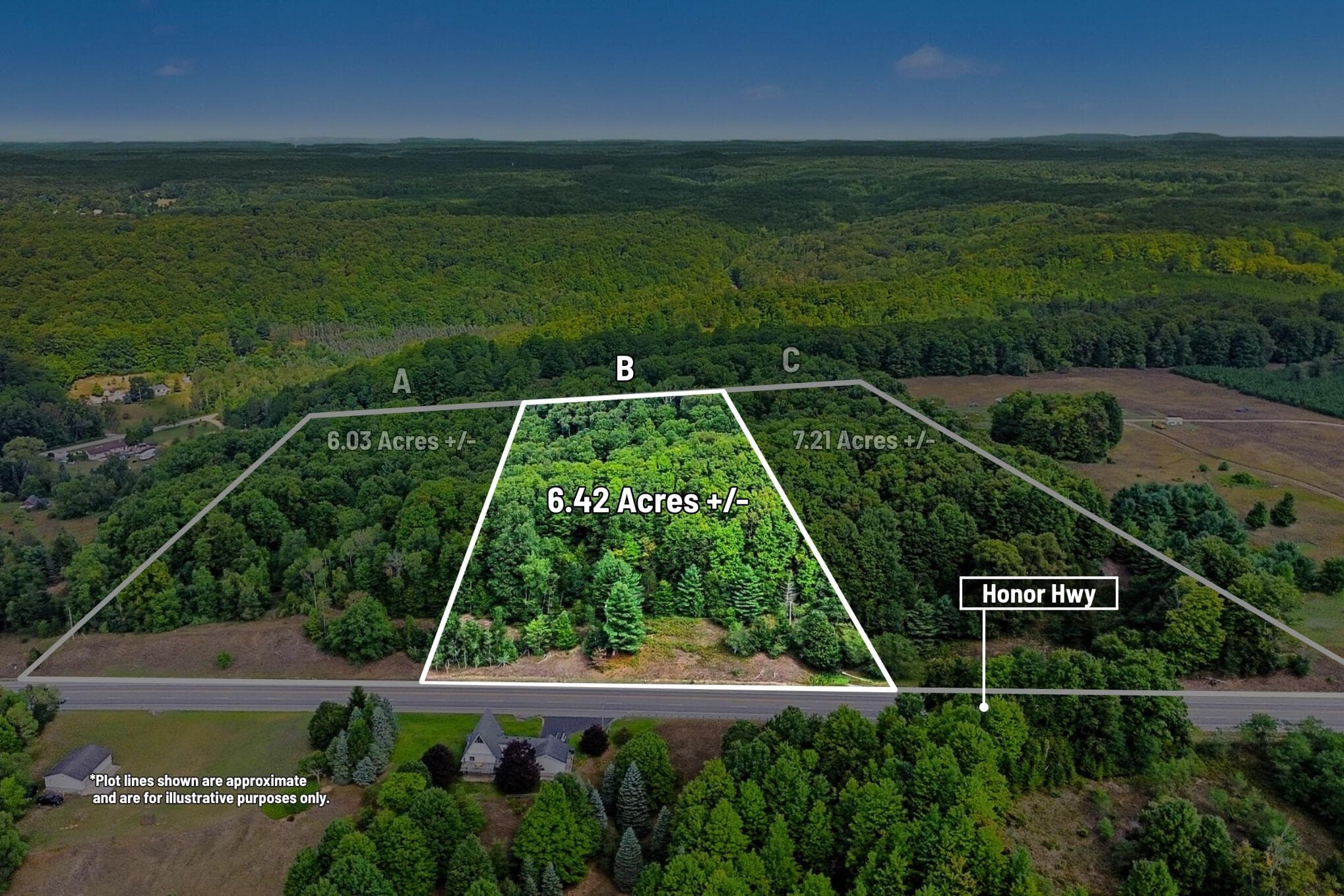 Parcel B, Honor Highway, Honor, MI 49640